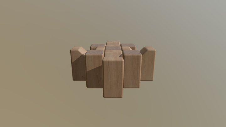 Block Color 3D Model