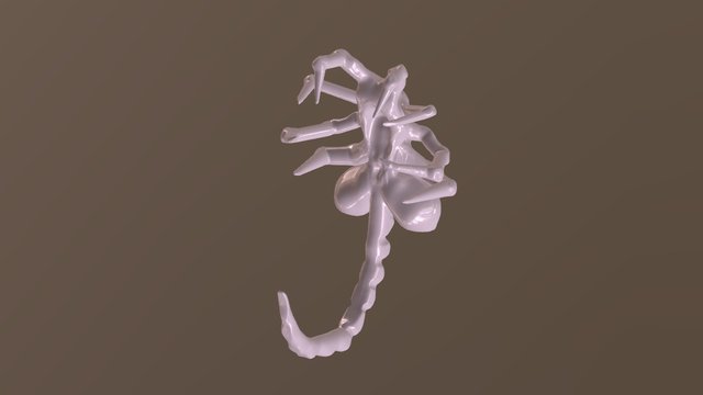 Facehugger 3D Model