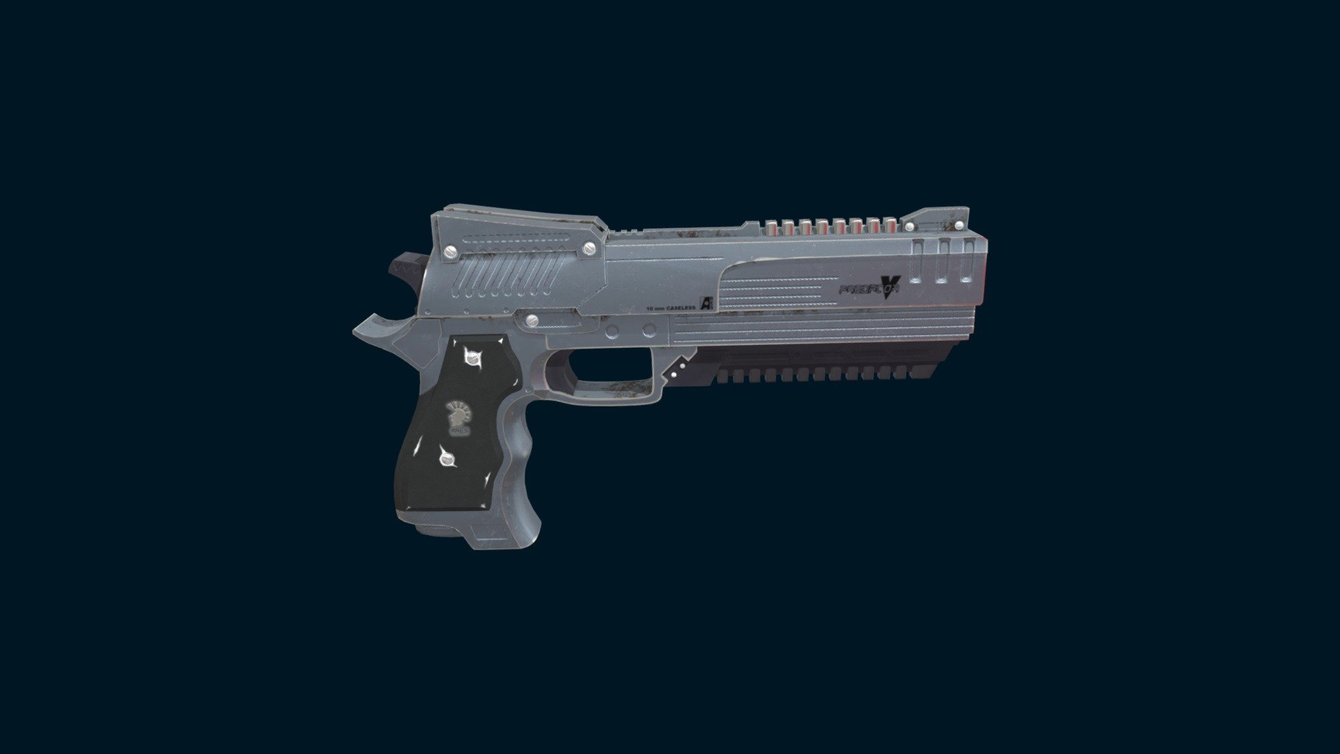 Ares Predator V Shadowrun Prg Heavy Pistol 3d Model By Chaoscrider 6c0b52f Sketchfab 8244