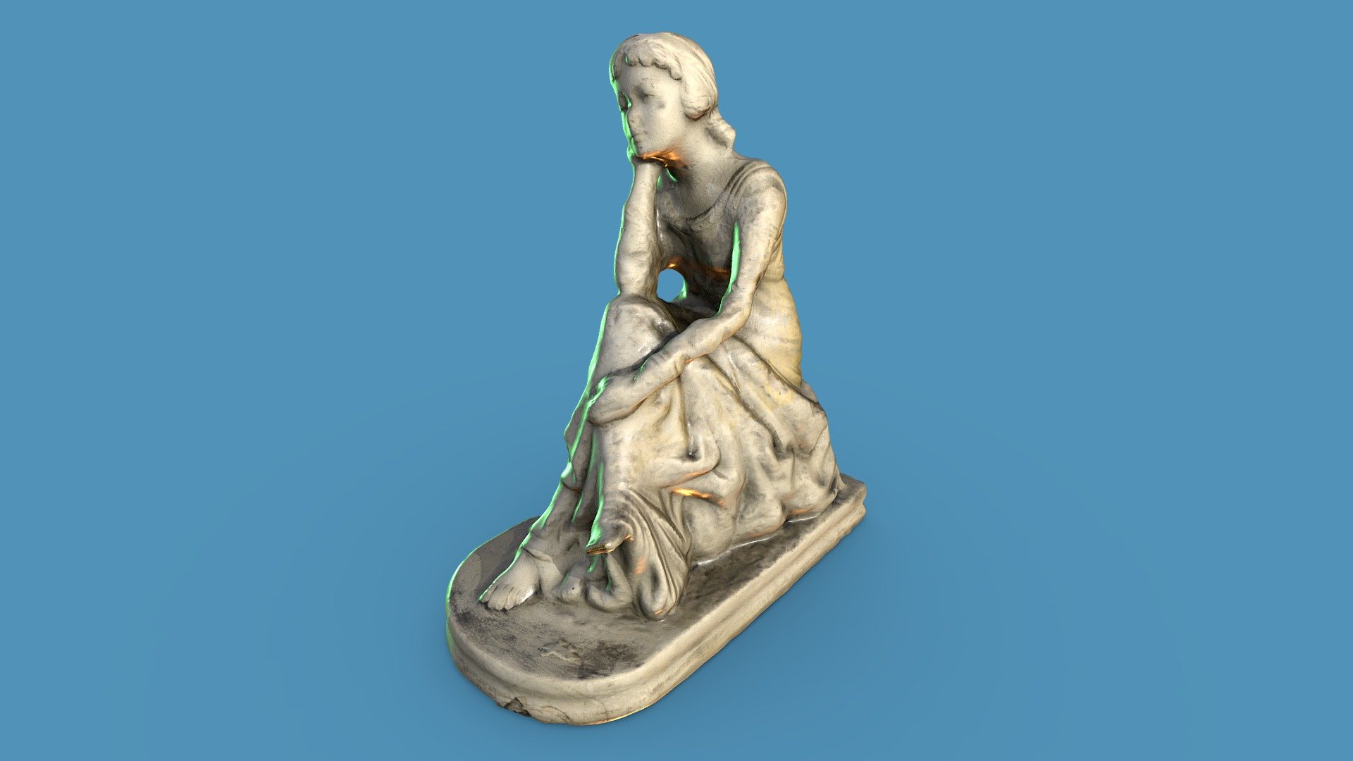 Plaster Girl at Chocolate Ville