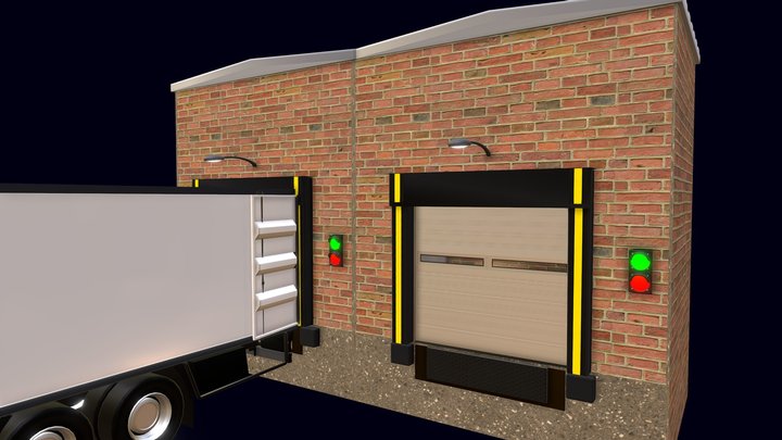 SELLO DE ANDÉN 3D Model