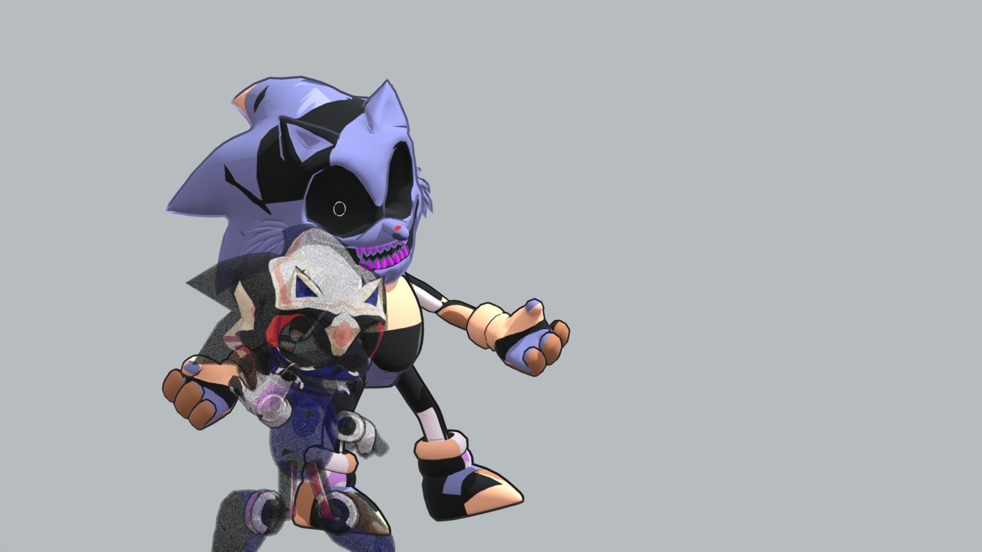 Sonic.exe from fnf - Download Free 3D model by Omega.Rabatich [bc5eb1d] -  Sketchfab