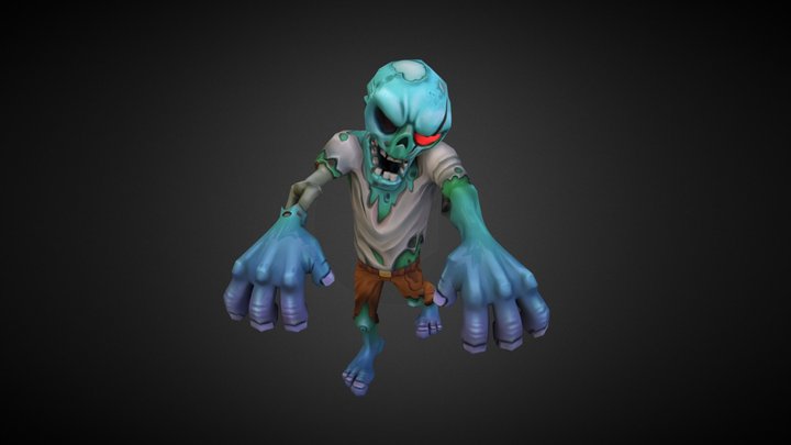 Zombie 3D Model