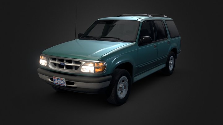 1995-1997 Ford Explorer 3D Model
