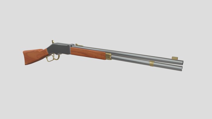 Winchester Rifle 3D Model