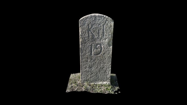 Milestone Brig - Furkapass km 19 – Kostenloses 3D-Modell STL