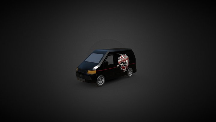 Good Time Charlies Band Van 3D Model