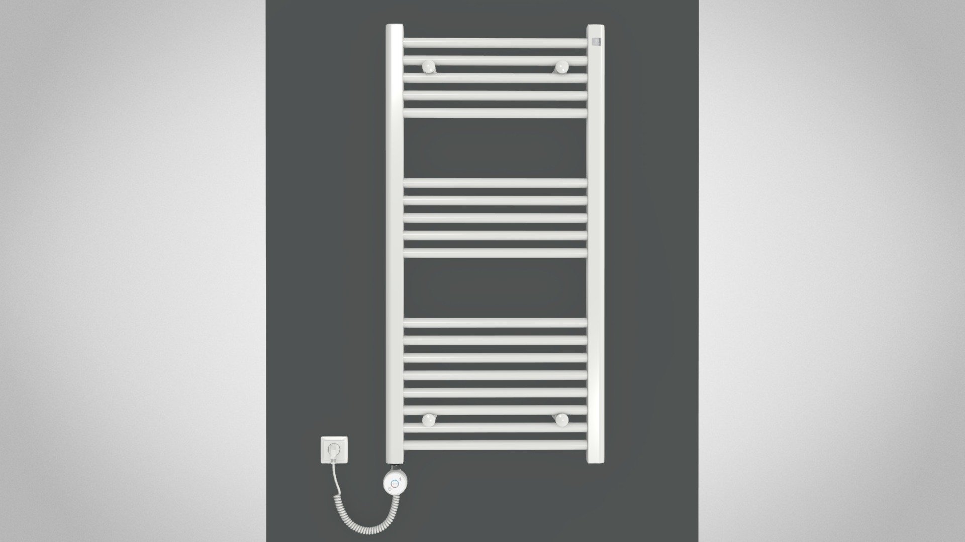 LINE radiator and TDY electric heating element Download Free 3D model