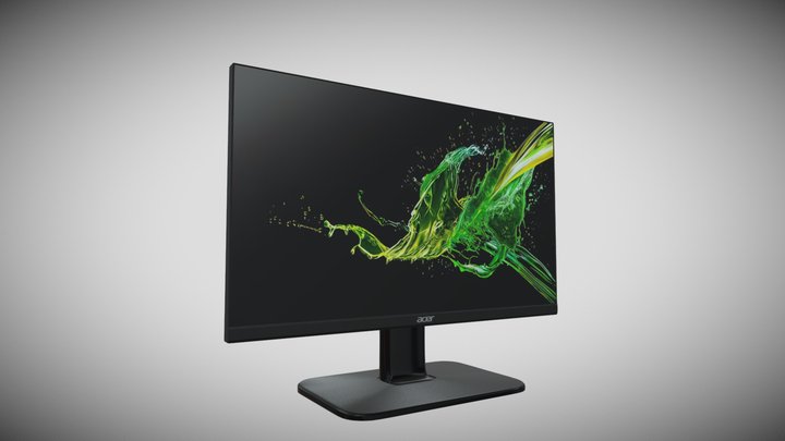 Acer Moniter 3D Model