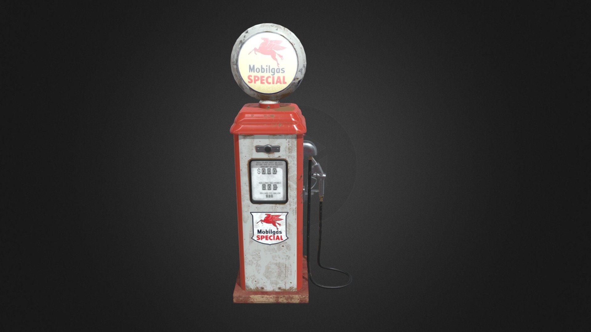 Gas Pump - 3D model by AlanField [6c12997] - Sketchfab