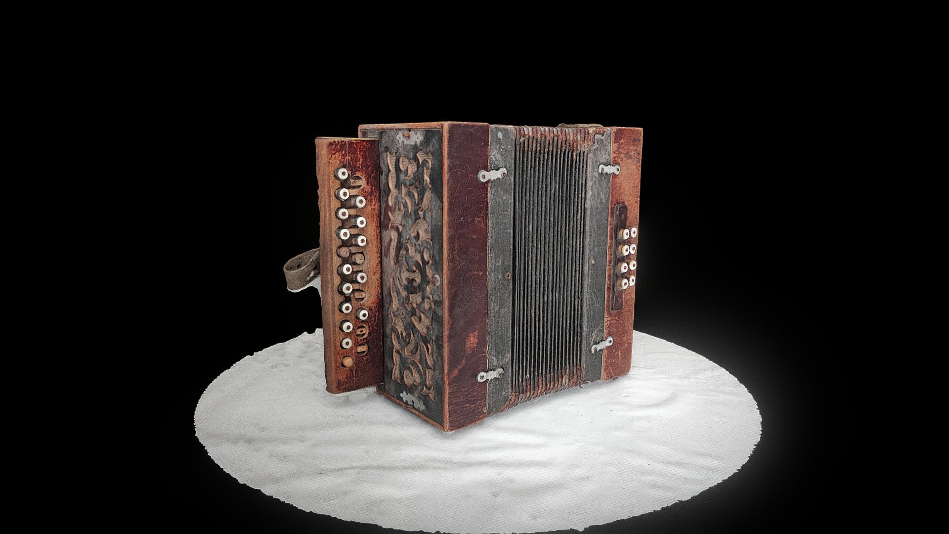 Korsnes museum, Old harmonic