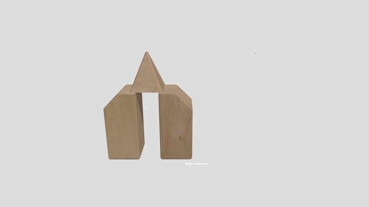 Wooden Blocks - Part 2 3D Model