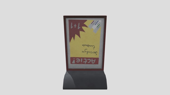 Sign 3D Model