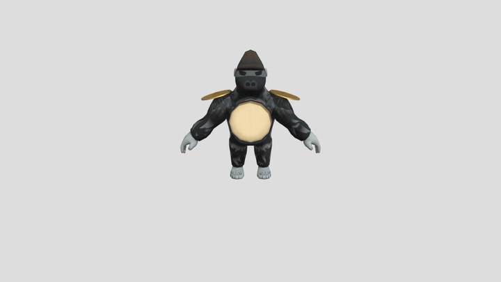 Gorilla 3D Model