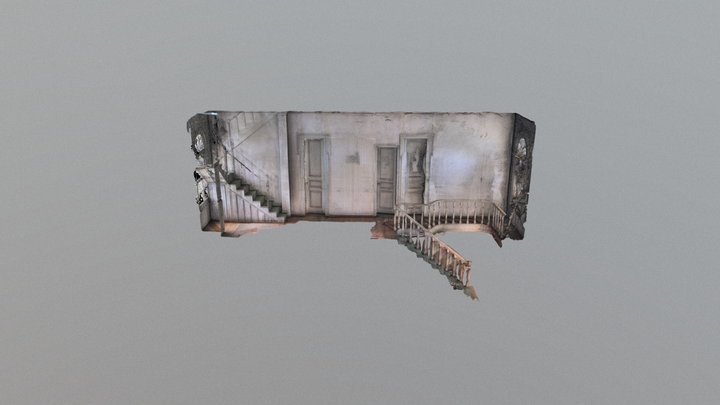 Masonry House - Corridor 3D Model