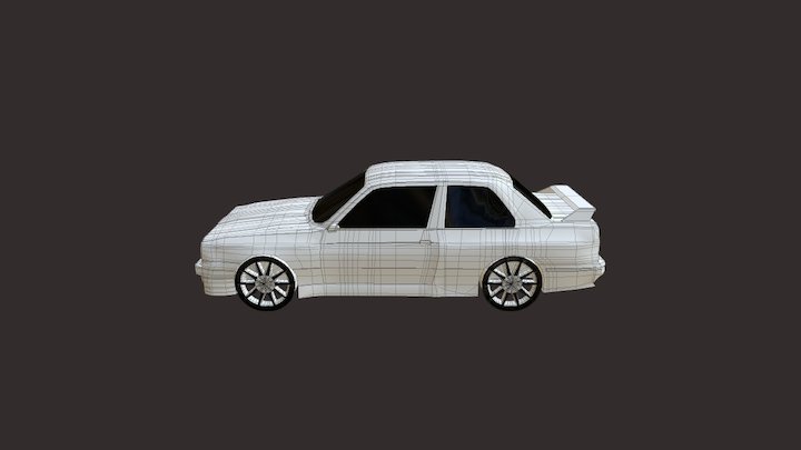 BMW E30 M3 3D Model