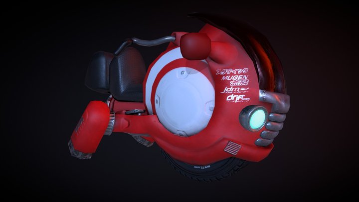 Mono Bike - Ober Galaxeats 3D Model