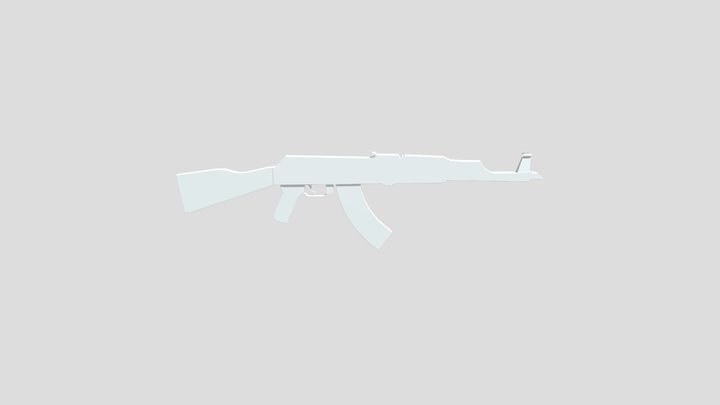 AK47 3D Model