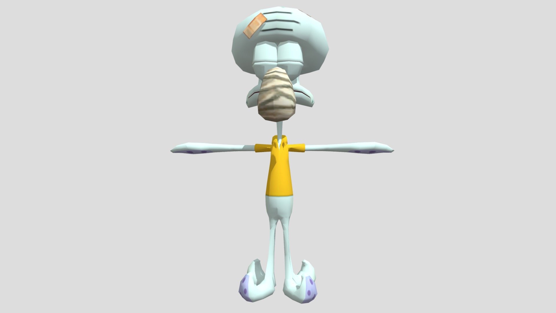 Sbfbb-Squidward - 3D model by Sajin Mickey Firey fan 1342 from Cheryl ...