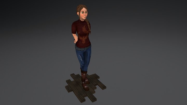 Character Model 3D Model