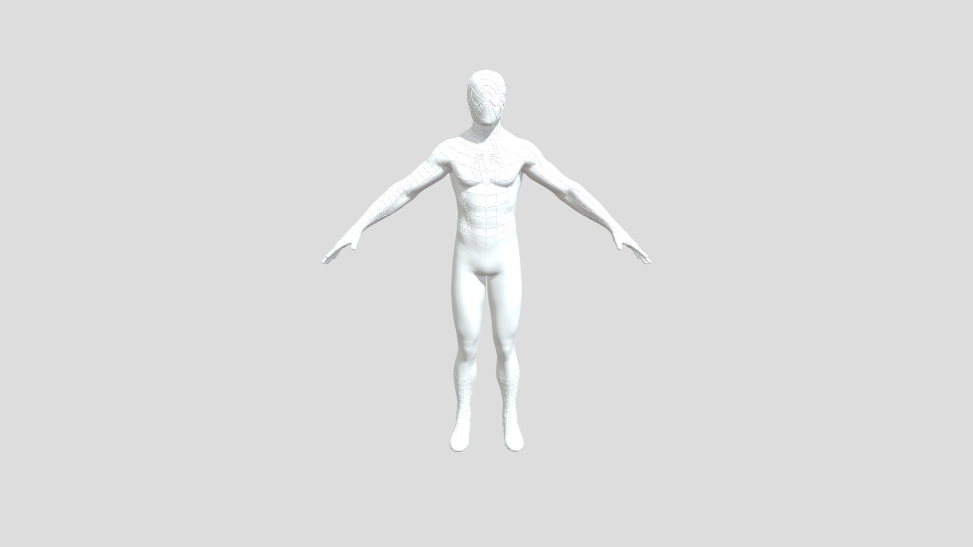 Spider- Man Webbed Suit Fully Rigged Obj - 3D model by umutyalim183 ...