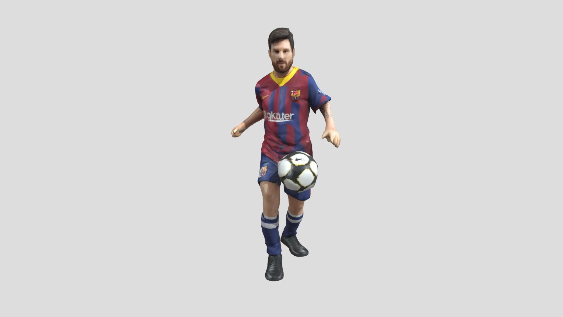 LEO MESSI - Download Free 3D model by yongtun [6c17073] - Sketchfab