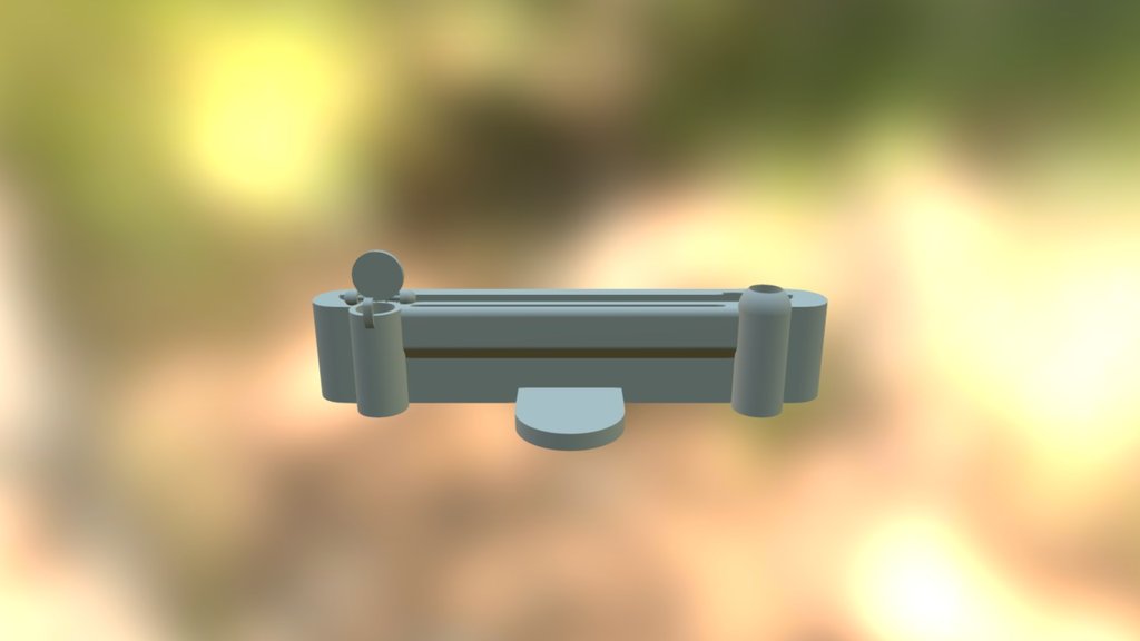 Gaomon Drawing Pad Holder and Pen Support Download Free 3D model by