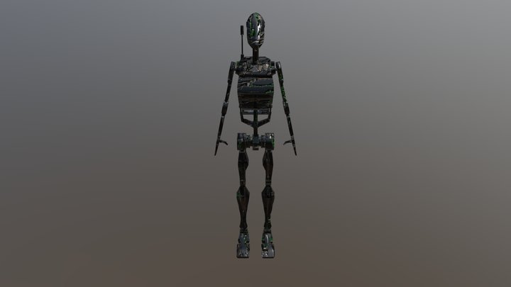 Star Wars Droid 3D Model
