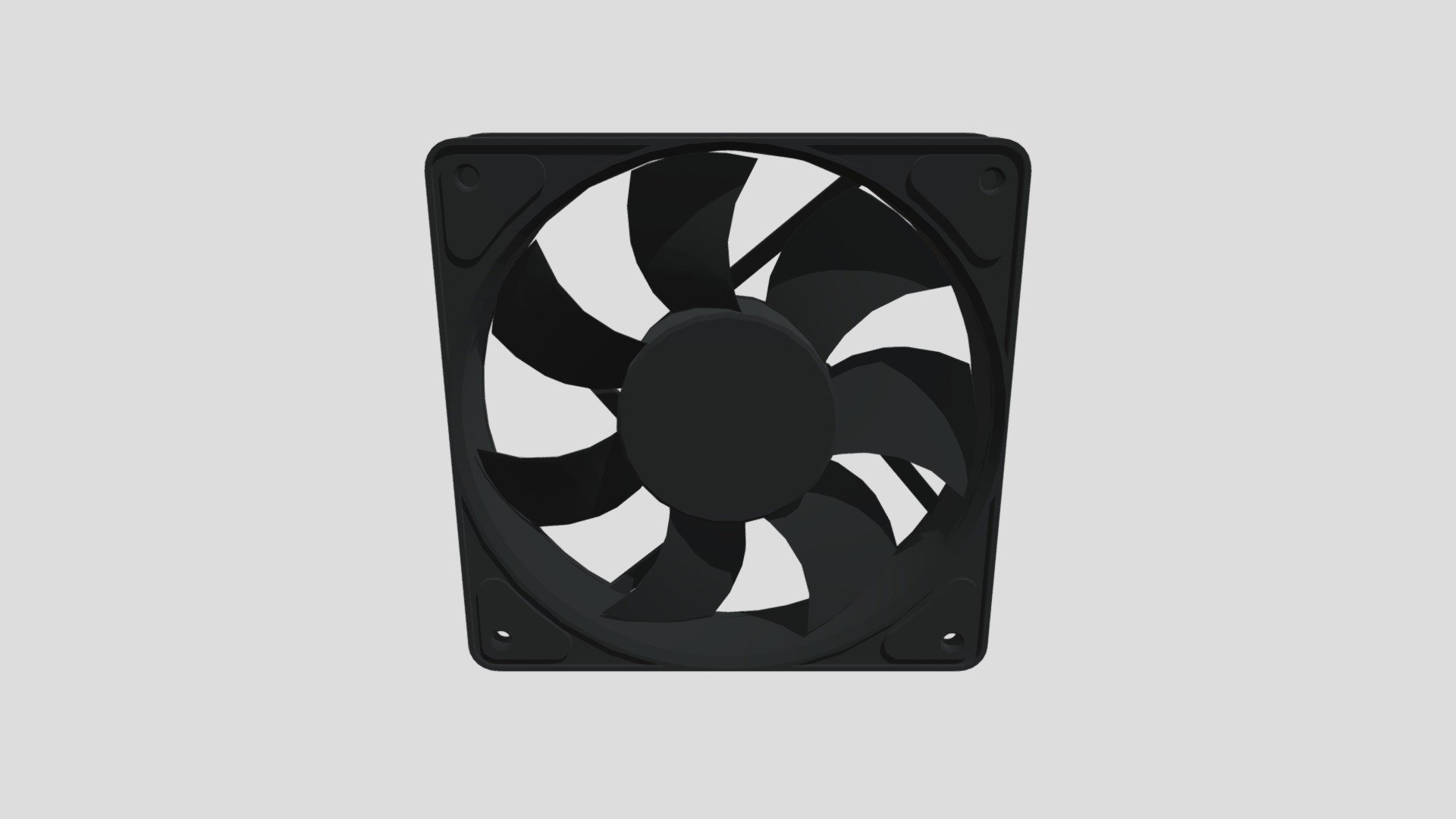 120mm Computer Fans - Download Free 3D model by kusuma844 [6c17bfc ...