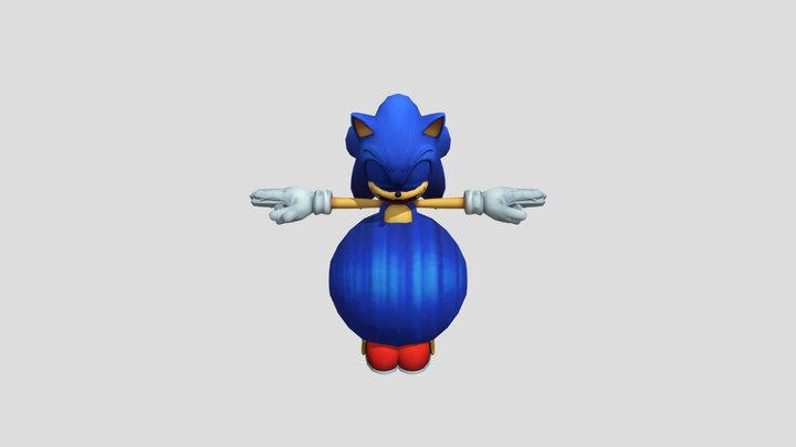 SSB3DS - Sonic – Free 3D Model STL