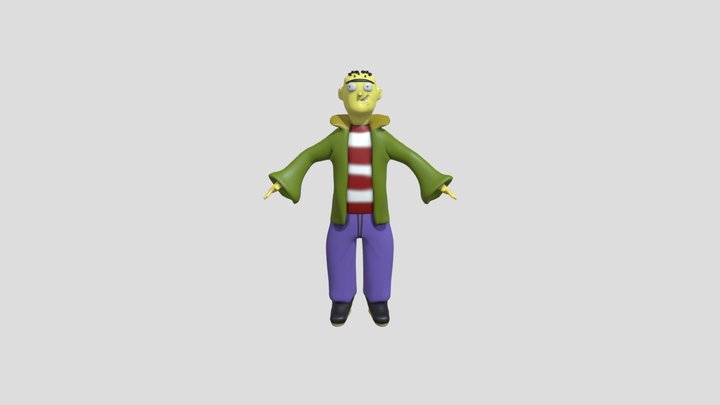 Ed (Ed Edd n Eddy) 3D Model
