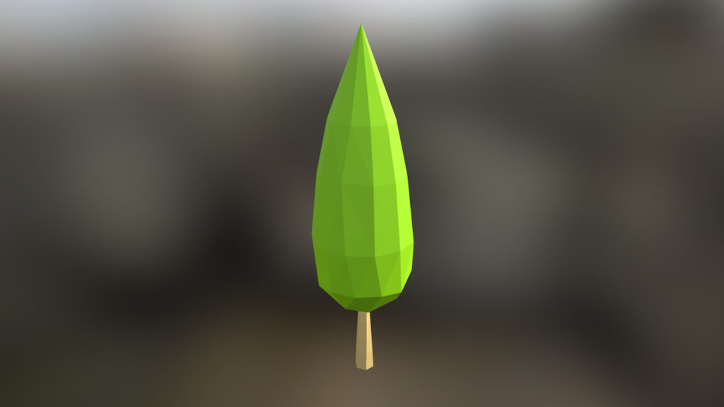 Lowpoly  Tree 3