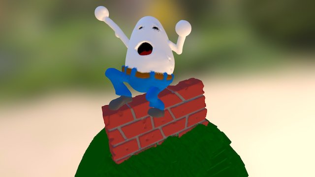 Doom Descending Simple 3D Model