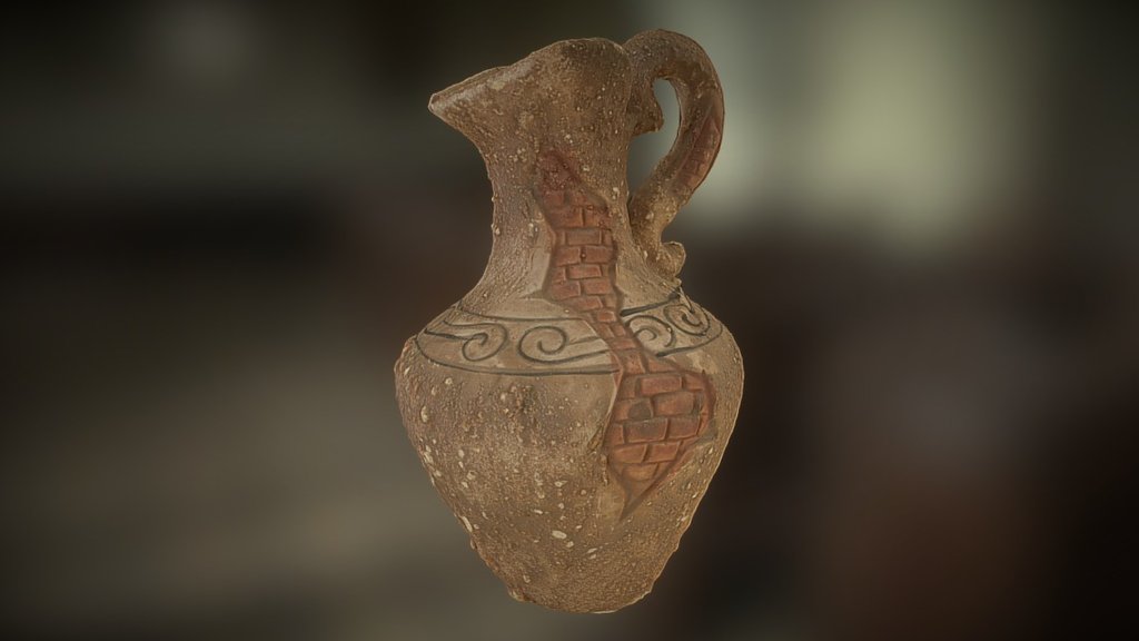 Modern antique pitcher