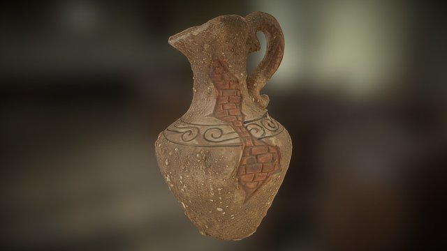 Modern antique pitcher 3D Model