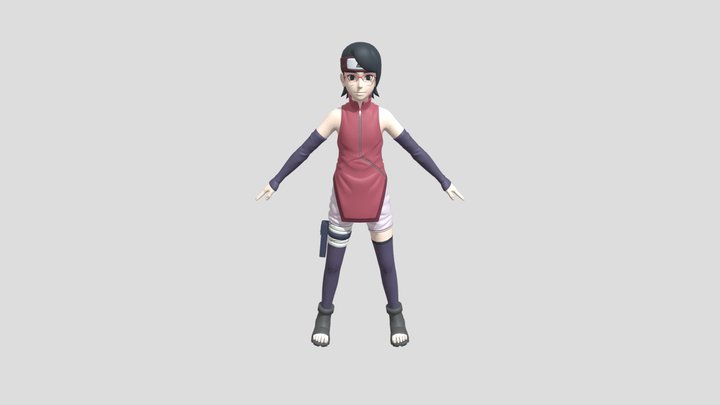 Sarada 3D Model