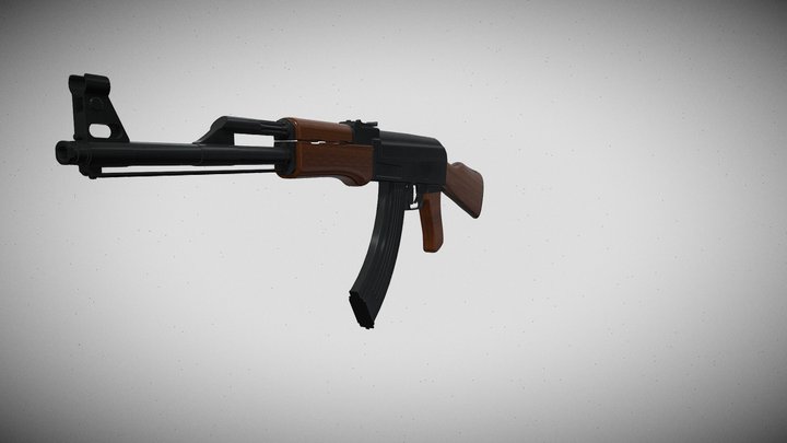 AK47 3D Model