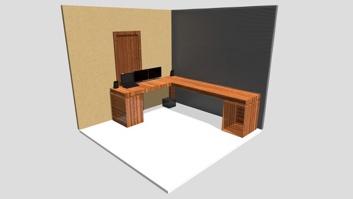 Workspace Setup 3D Model