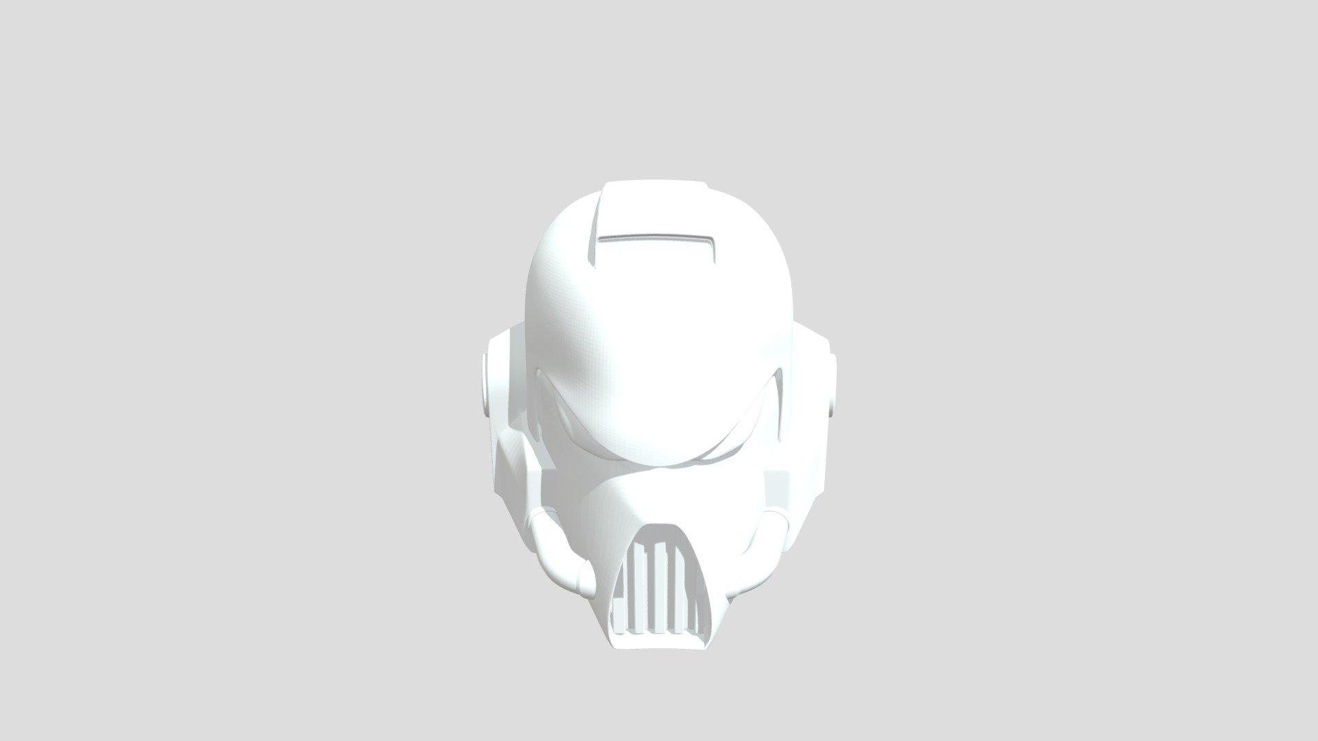 SpaceMarine Mask - 3D model by BladeofUltramar [6c1de24] - Sketchfab