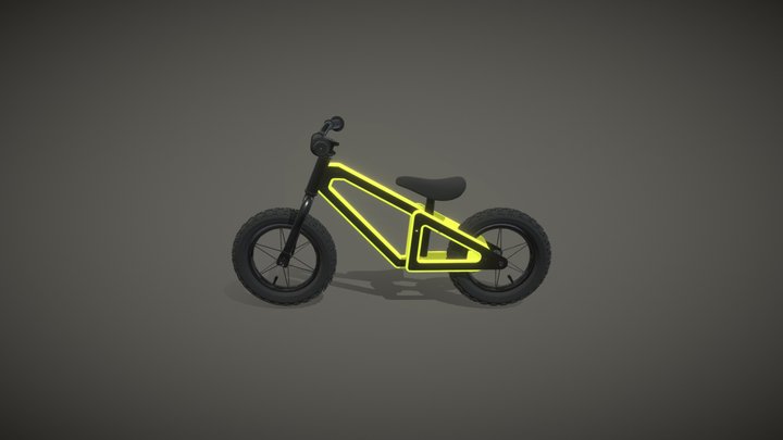 Woohoo Bike | Pro model 3D Model