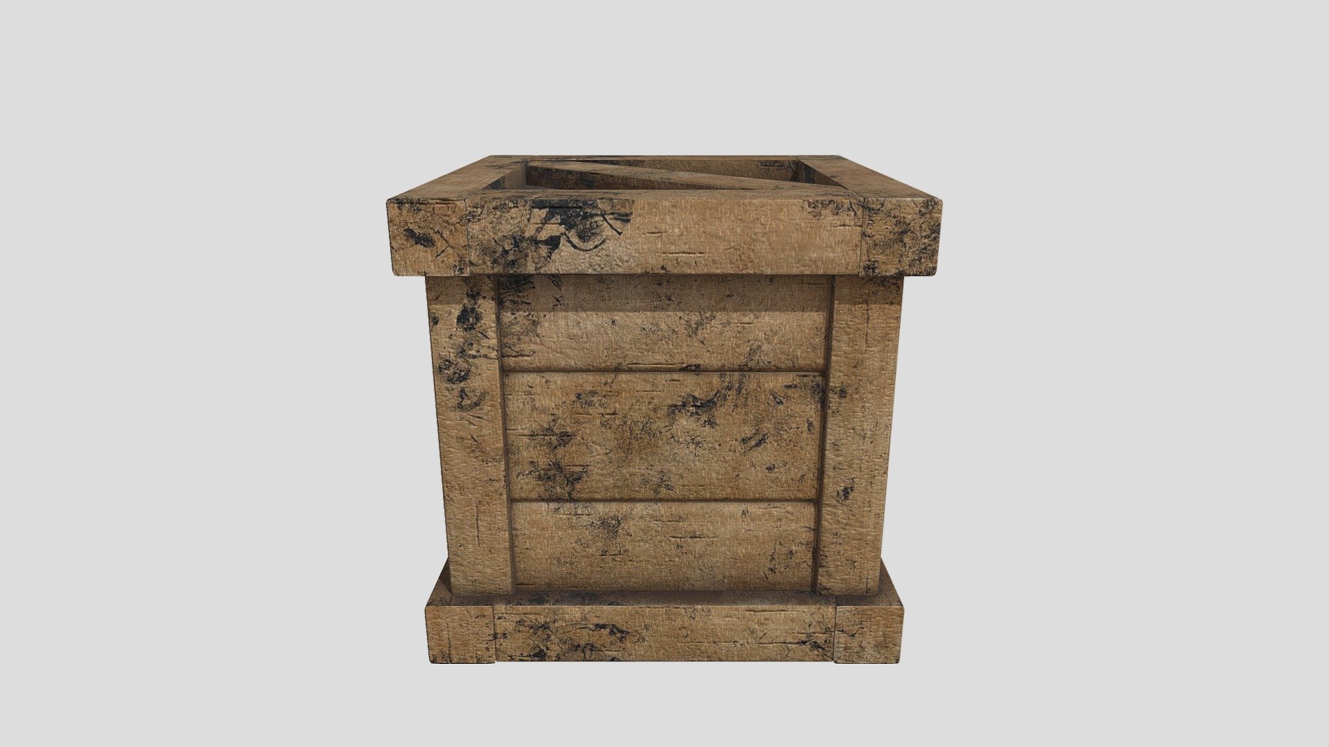 wooden box