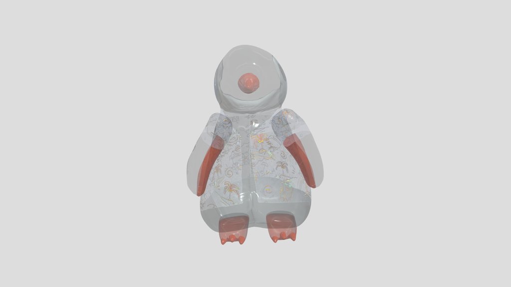 Inflatable Pool Penguin B