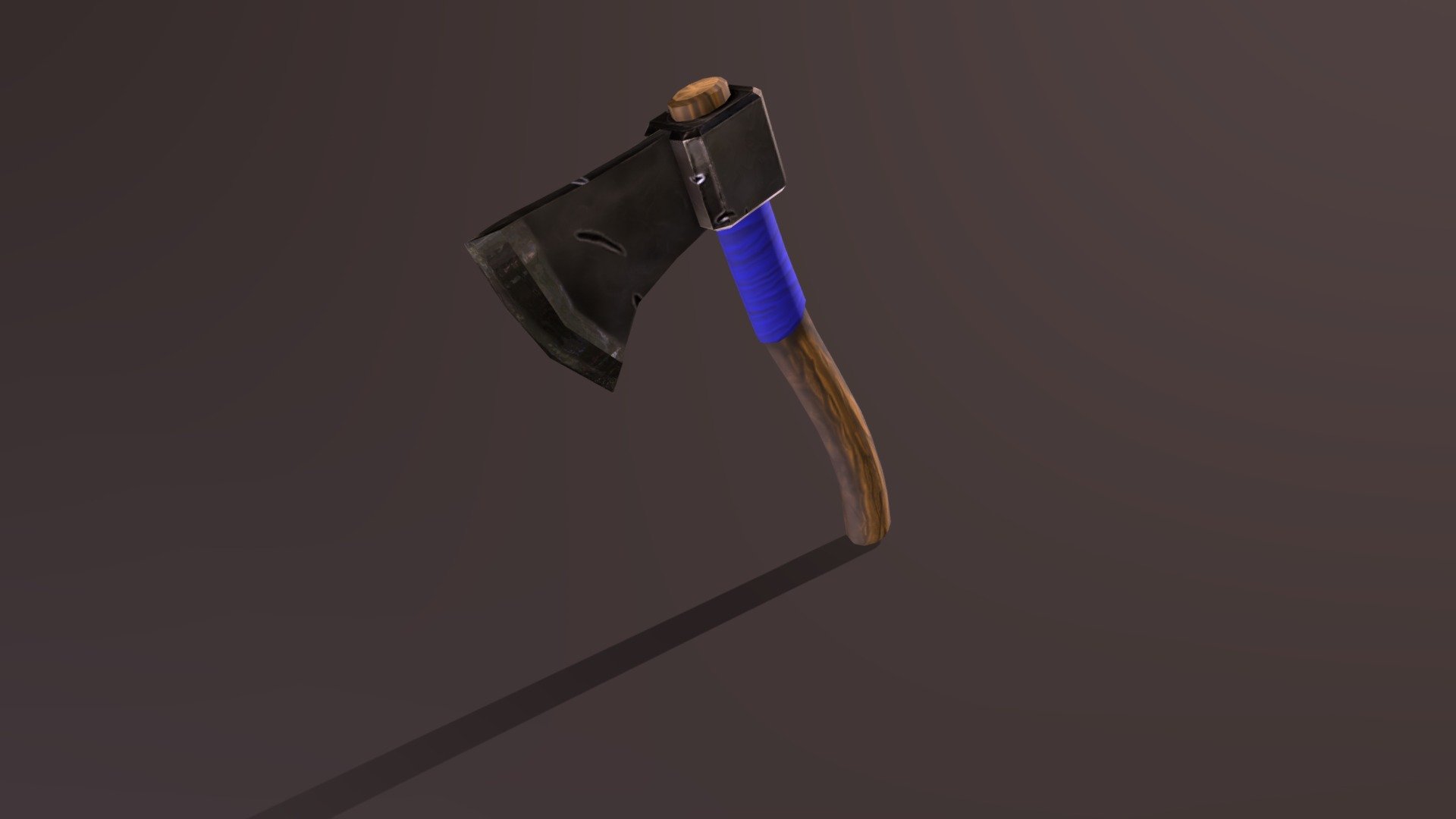 Hand Painted PBR Axe