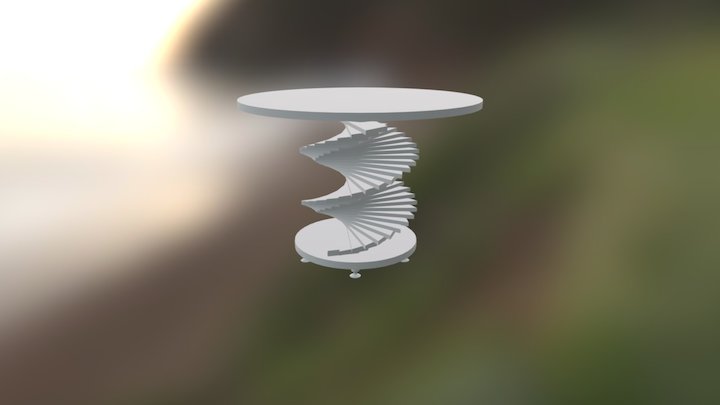 Modern Table 3D Model