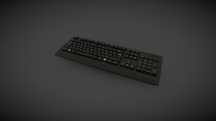 Teclado - Miguel Espitia 3D Model