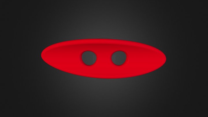 Toggle Button 3D Model