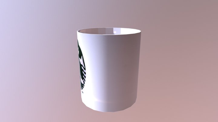 Starbucks Limited Edition Christmas Mug 3D Model