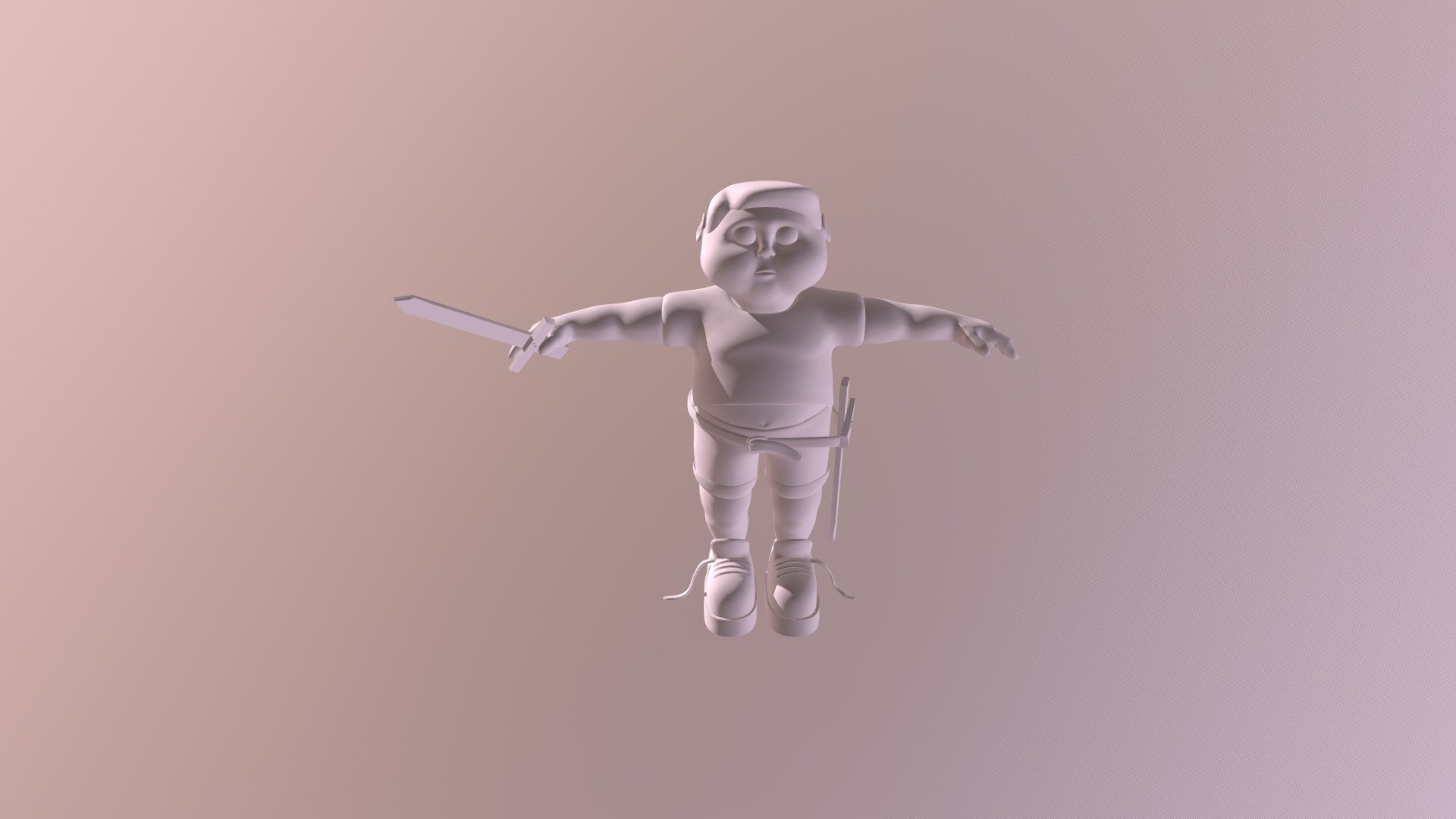 Boy Knight — Sketchfab embed 3D viewer