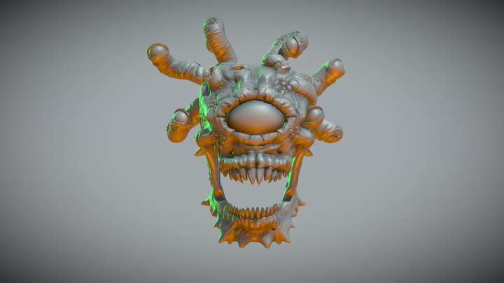 Beholder - Death Tyrant 3D Model