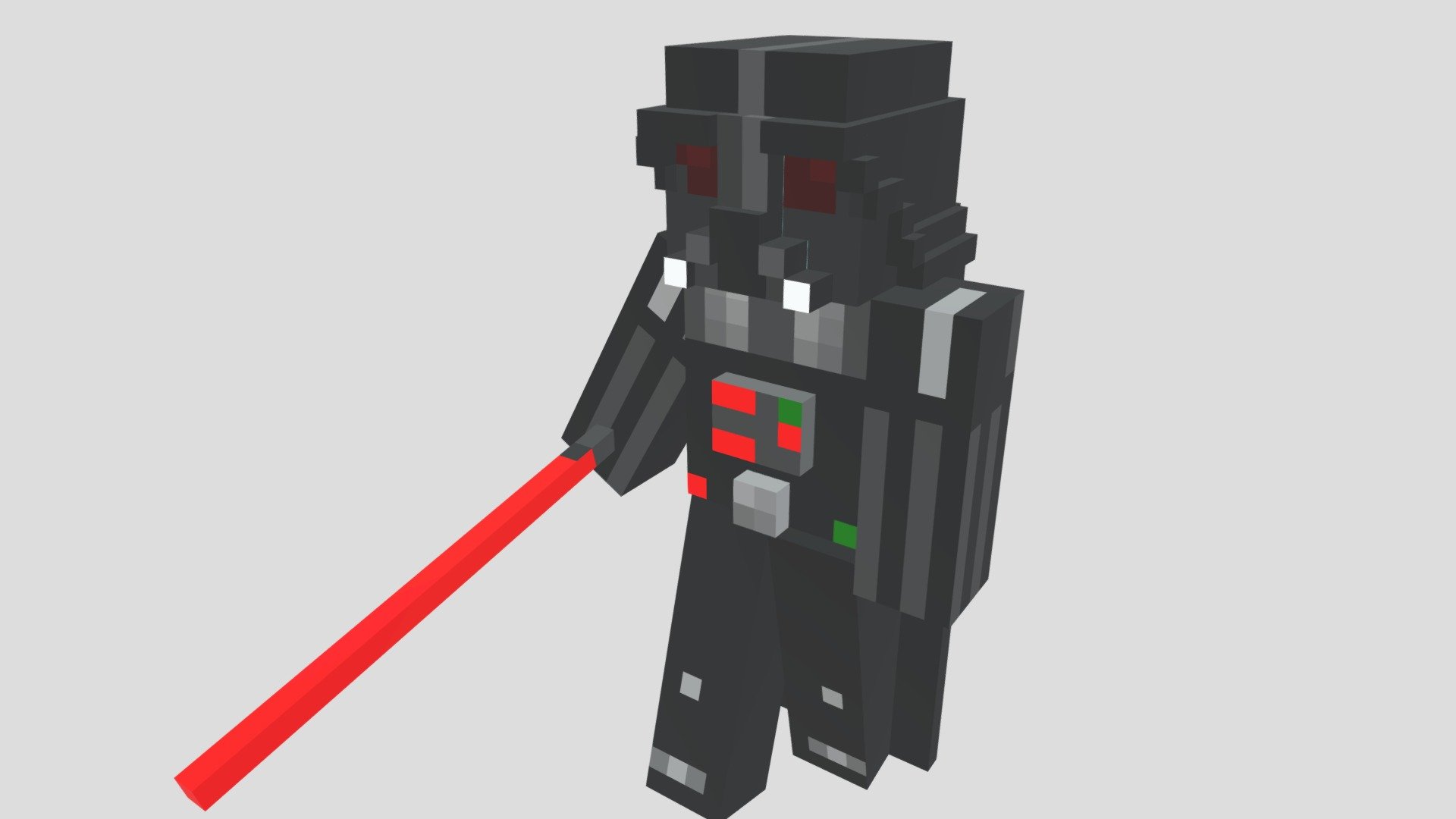 Darth Vader Blockbench Minecraft - 3D model by Villain Artist ...